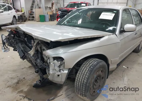 2003 Mercury Grand Marquis Gs из США, поврежденный, VIN 2MEFM74W43X707970